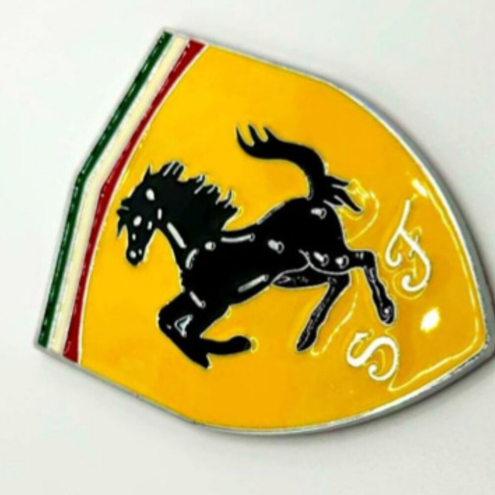 Ferrari’s Prancing Horse LogoFender Emblem Badge For Rari 488 458 Gto Gt… - Picture 7 of 7